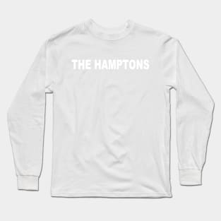 The Hamptons White Long Sleeve T-Shirt